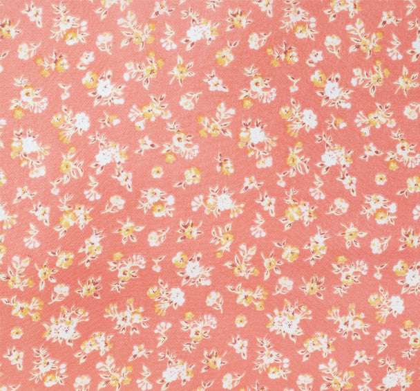 1 Yard Blush Hi Multi Chiffon Fabric Lightweight Sheer Polyester for Apparel & Crafts, 58/60" Wide