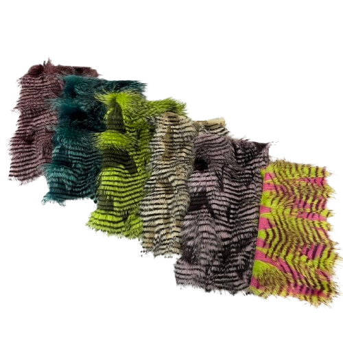 1 Yard Porcupine Feather Faux Fur Fabric 50% Acrylic / 50% Polyester