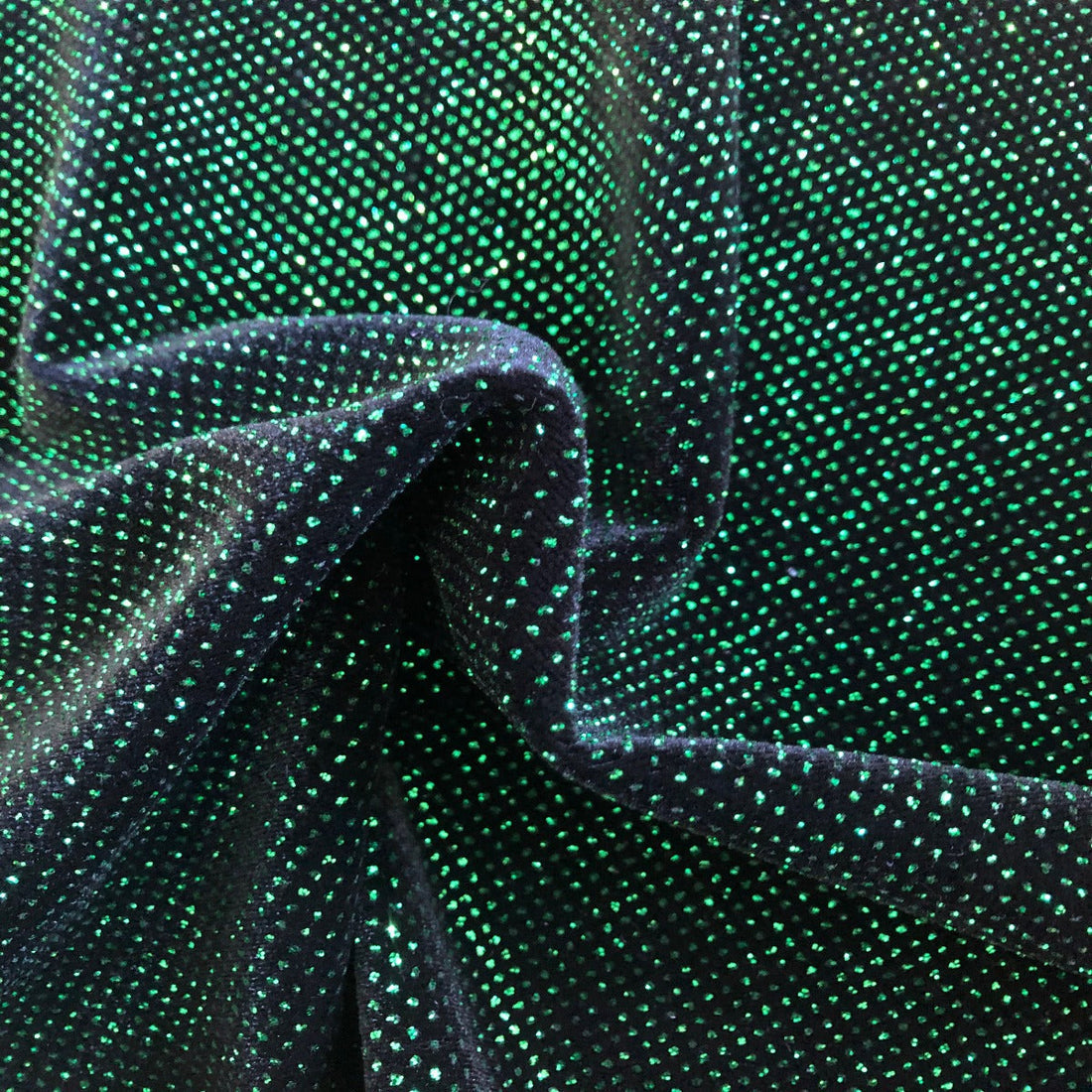 1 Yard Stretch Glitter Lurex Velvet Fabric Sparkly 54" Material for Costumes, Fashion & Décor