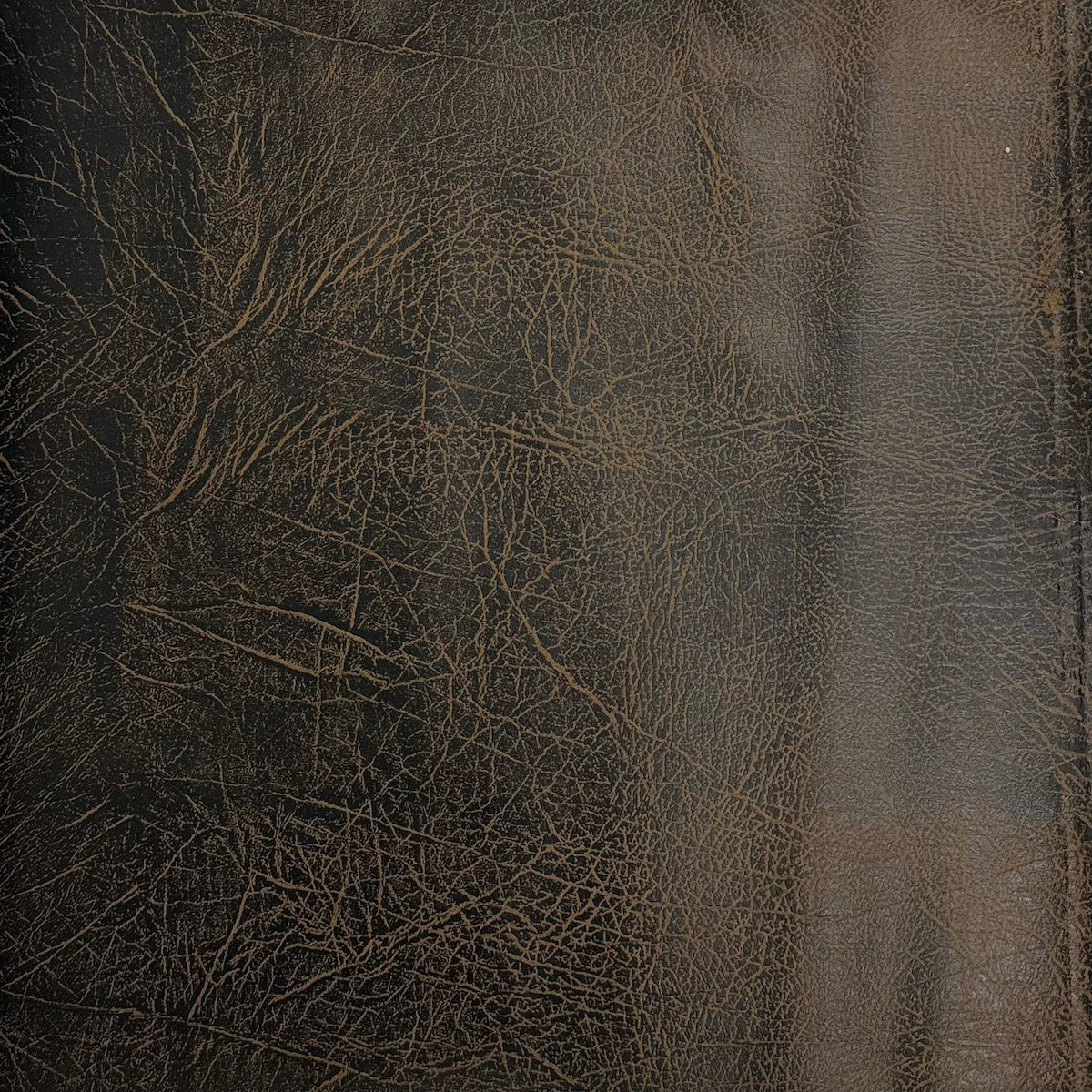 1 Yard Vintage Distressed Faux Leather Suede Vinyl Fabric 100% PVC
