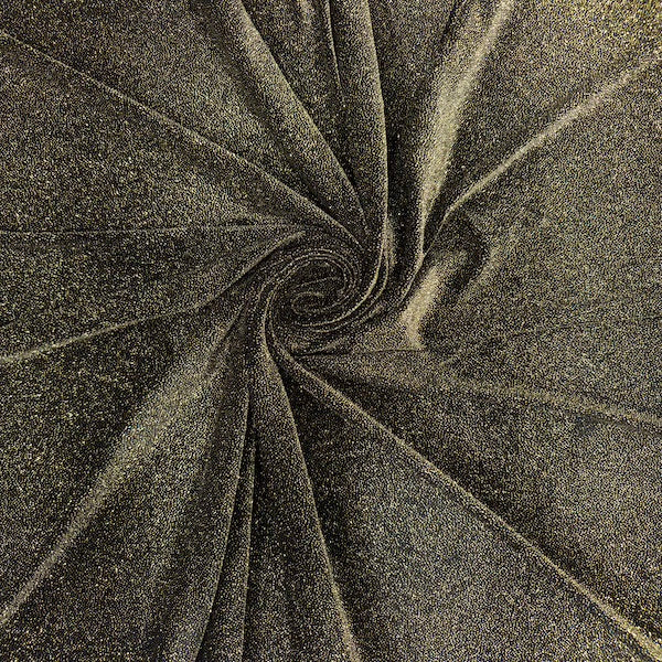 1 Yard Stretch Glitter Velvet Spandex Fabric 60" Wide Soft Shine Fabric for Cosplay & Crafts