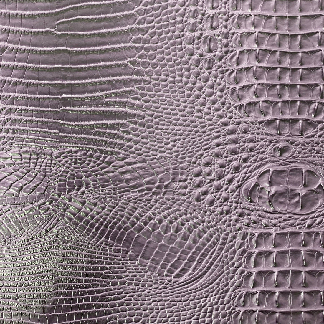 3D Embossed Gator Faux Leather Vinyl Fabric 56" Wide, Heavyweight Upholstery & Décor