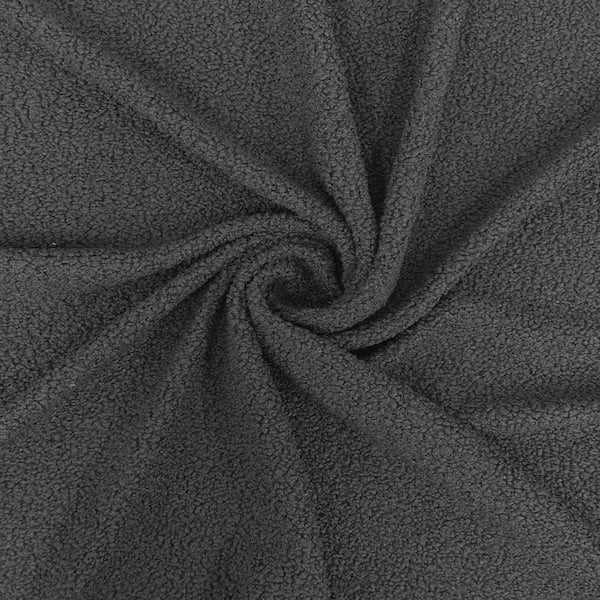 1 Yard Terry Knit Faux Wool Boucle Fabric 100% Polyester