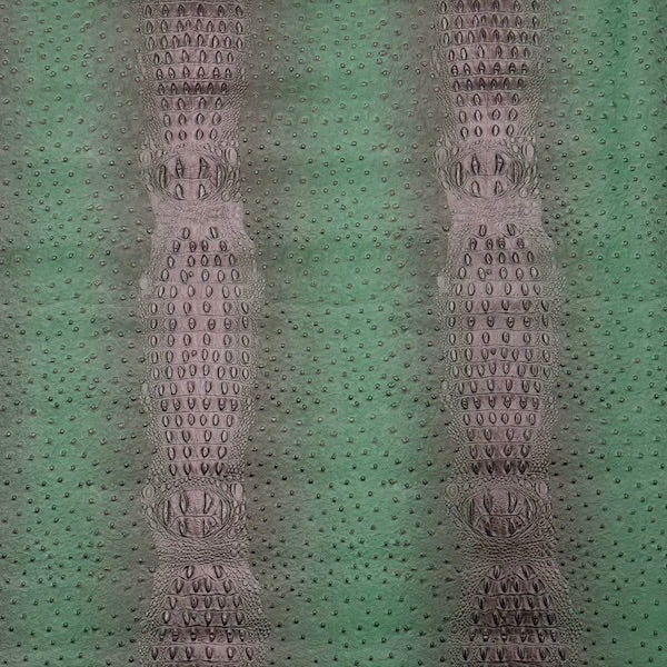 1 Yard Gatorich Faux Leather Vinyl Fabric 100% PVC