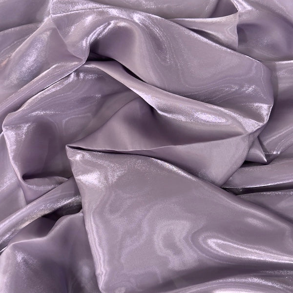1 Yard Shimmering Crystalized Liquid Faux Silk Chiffon Fabric 59" Width