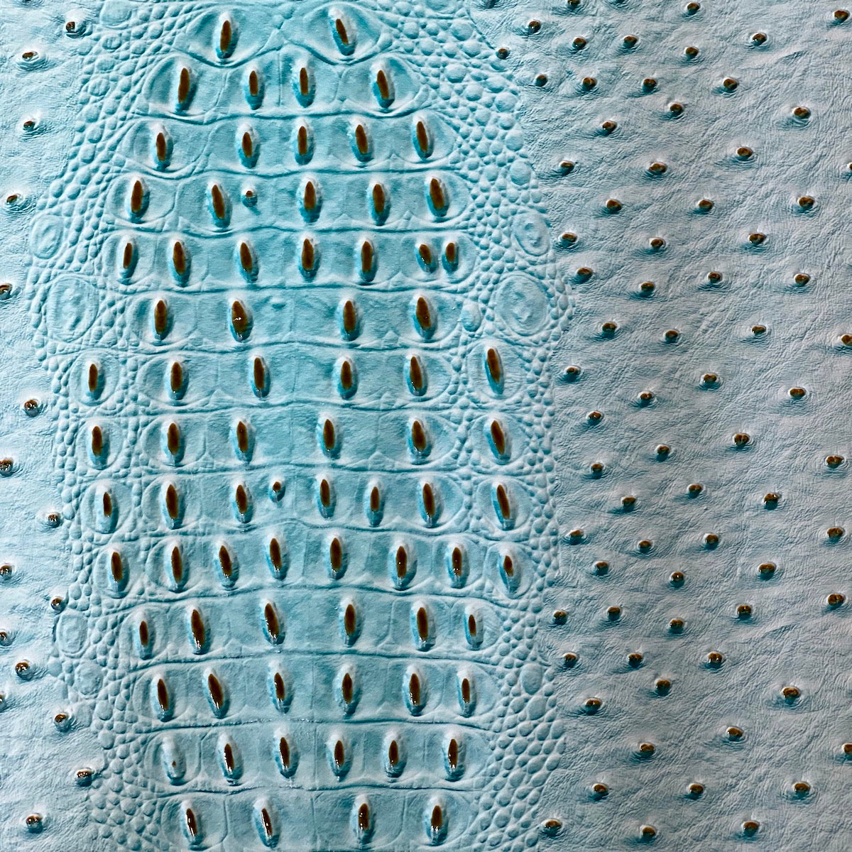 1 Yard Gatorich Faux Leather Vinyl Fabric 100% PVC