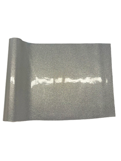 1 Yard Sparkle Glitter Vinyl Fabric 54" Wide Non-Stretch Upholstery Material for Crafts & Décor