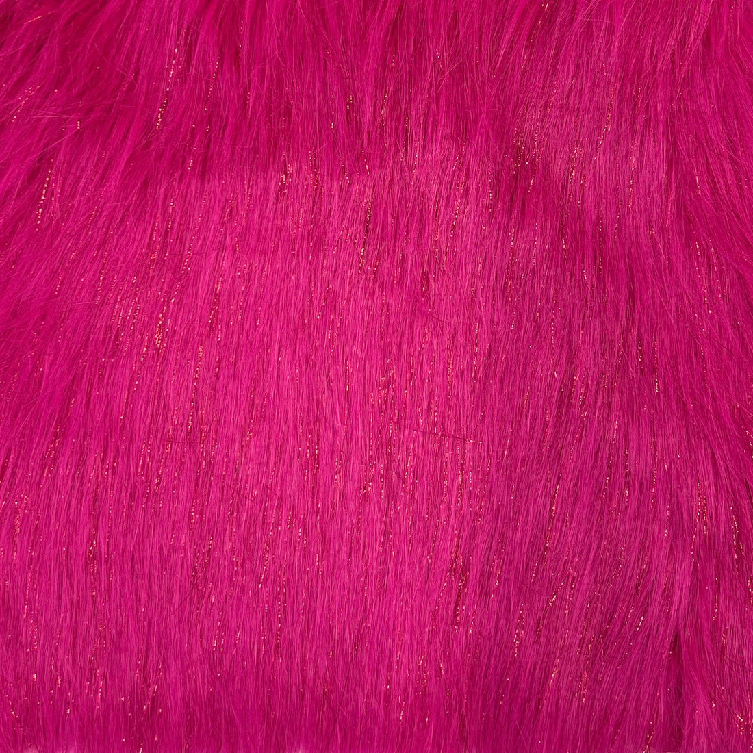 1 Yard 60" Sparkly Tinsel Faux Fur Fabric Shaggy Long Pile Glitter Fur for Costumes & Crafts