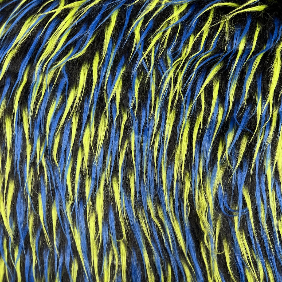 1 Yard Three Spike Shaggy Faux Fur Fabric