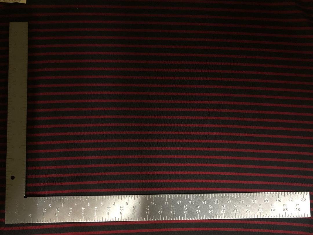 1 Yard Liverpool Knit Horizontal Stripe Fabric for Apparel and DIY Projects – 58–60 Inches Wide