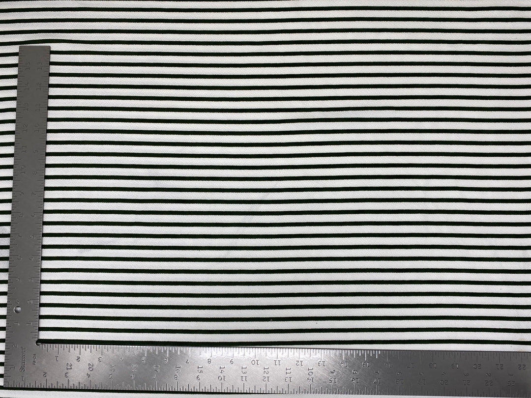 1 Yard Liverpool Knit Horizontal Stripe Fabric for Apparel and DIY Projects – 58–60 Inches Wide