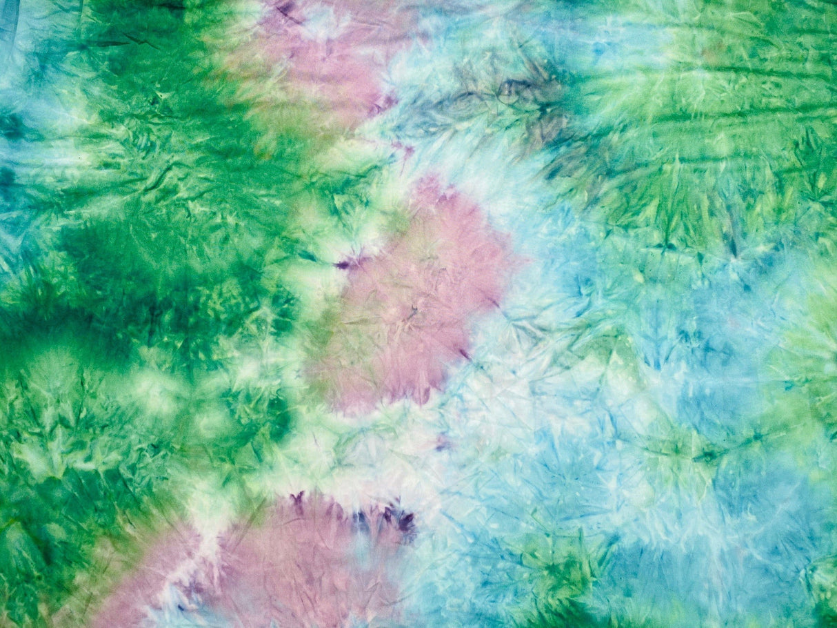 1 Yard Ultra Soft DTY Double Sided Brushed Knit Tie Dye Fabric Stretch Lightweight 58 60 Inch Width