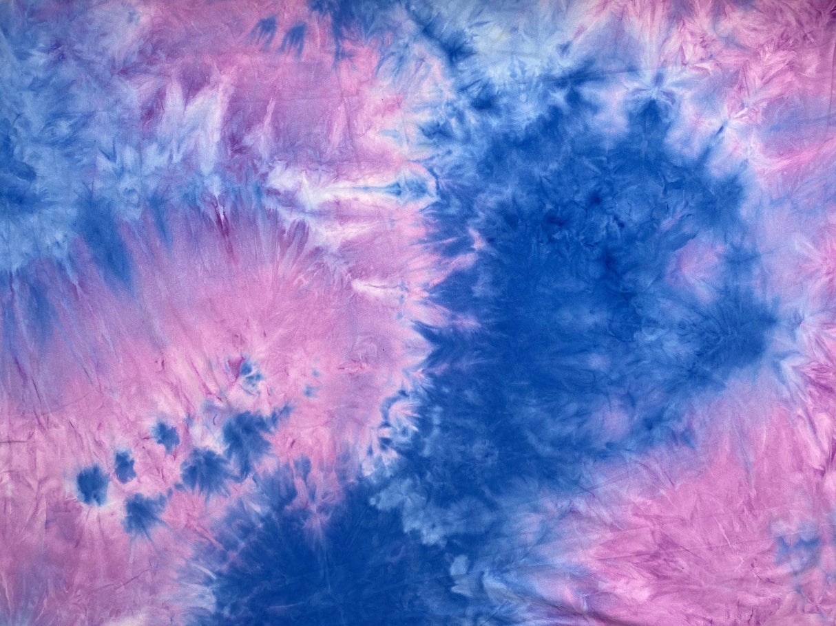 1 Yard Ultra Soft DTY Double Sided Brushed Knit Tie Dye Fabric Stretch Lightweight 58 60 Inch Width