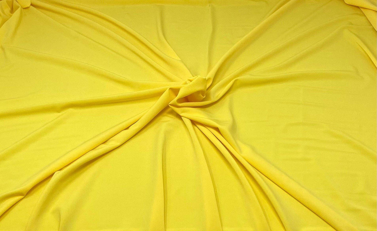 1 Yard Soft ITY Knit Solid Fabric Smooth Stretchy Material for Stylish Draped Clothing 60 Inch Width