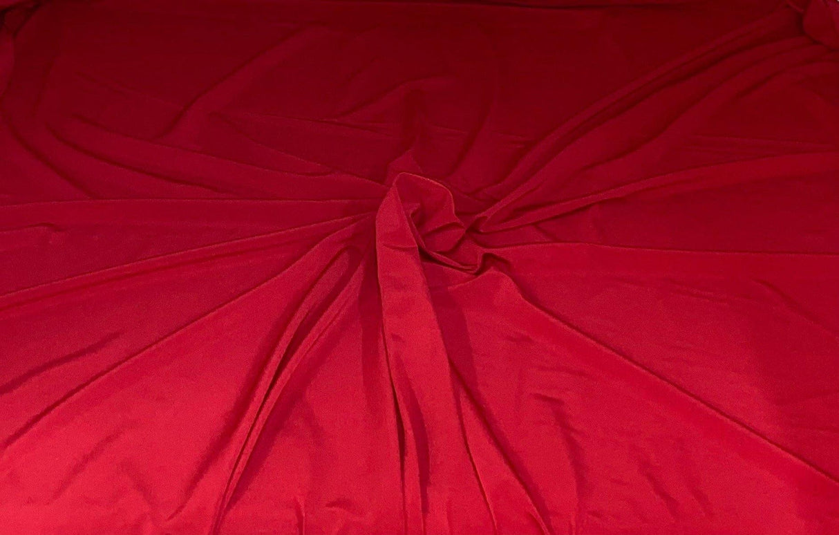 1 Yard Soft ITY Knit Solid Fabric Smooth Stretchy Material for Stylish Draped Clothing 60 Inch Width