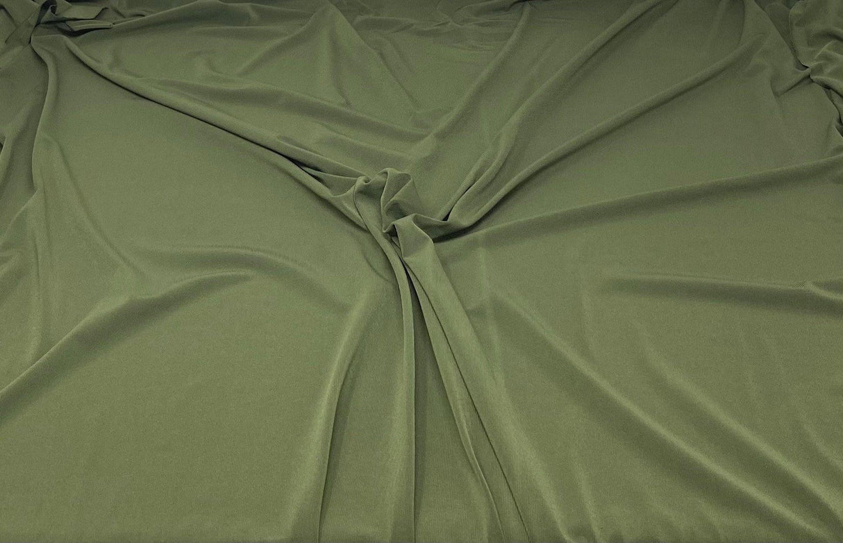1 Yard Soft ITY Knit Solid Fabric Smooth Stretchy Material for Stylish Draped Clothing 60 Inch Width