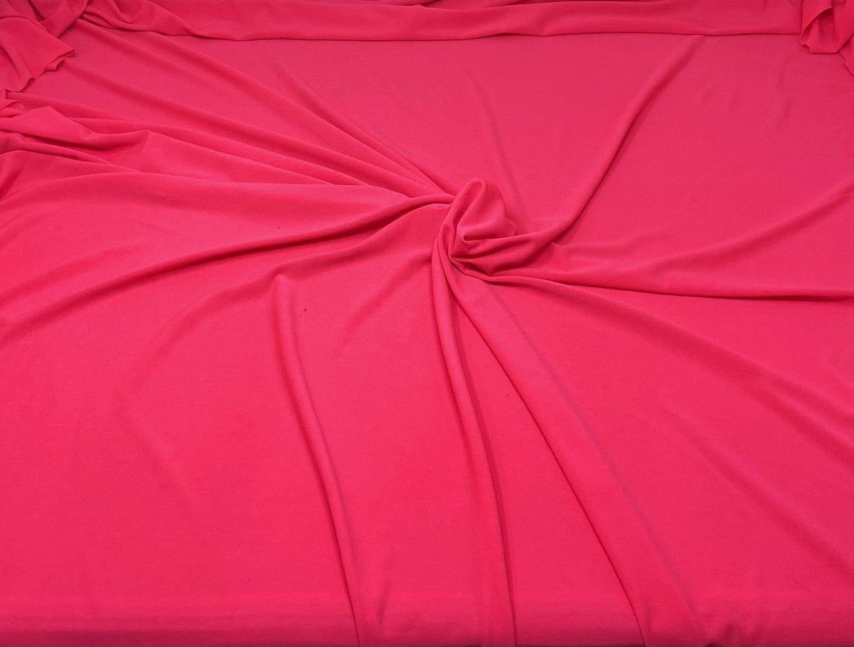 1 Yard Smooth ITY Knit Solid Fabric Stretch Medium Heavyweight Material for Fashion Apparel 60 Inch Width