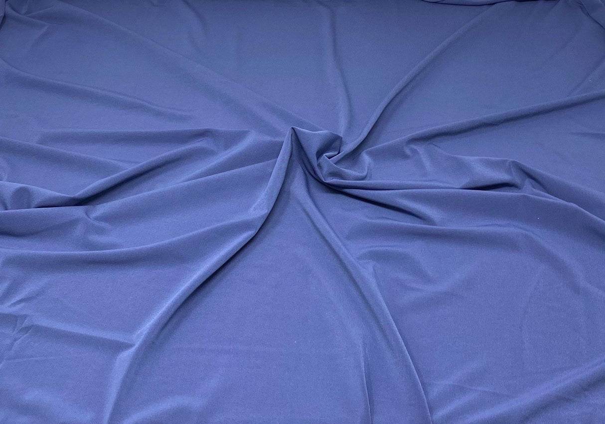 1 Yard Sleek ITY Knit Solid Fabric Soft Stretch Medium Heavy Drapey Material 60 Inch Width
