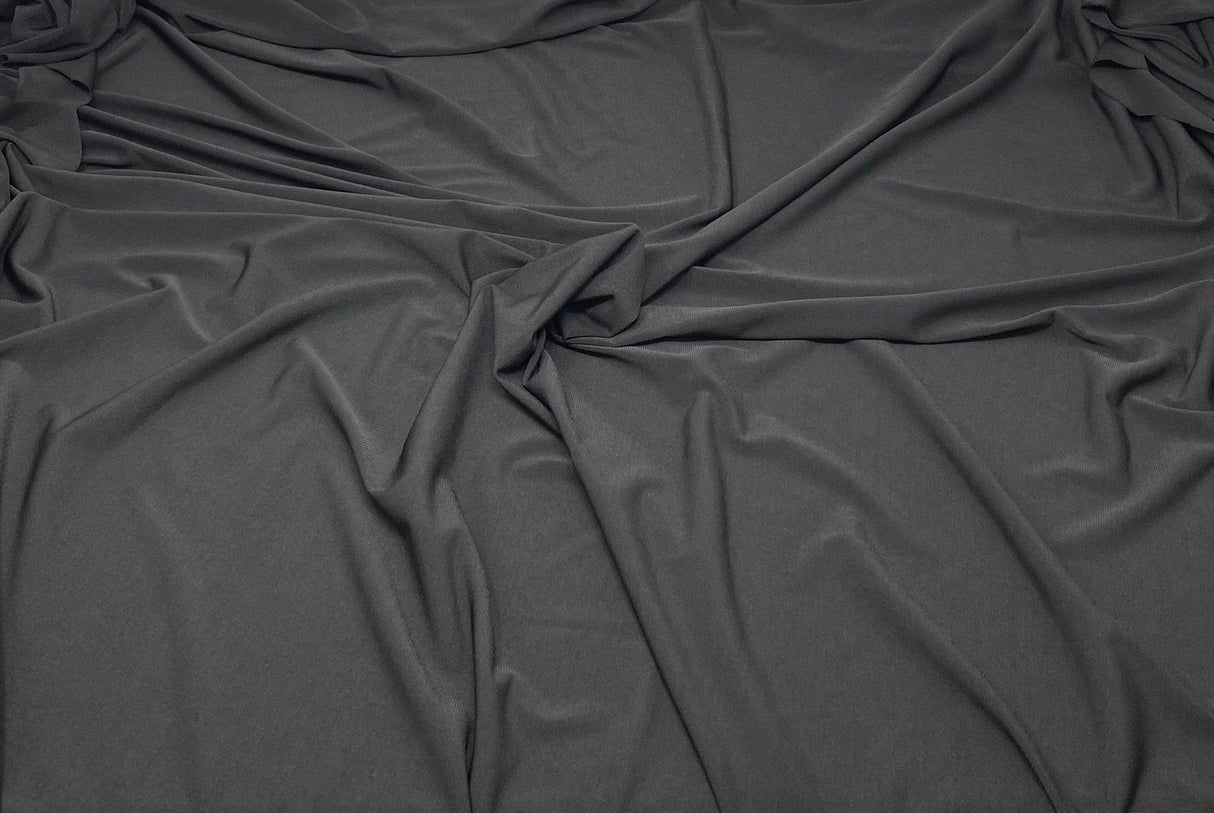 1 Yard Sleek ITY Knit Solid Fabric Soft Stretch Medium Heavy Drapey Material 60 Inch Width