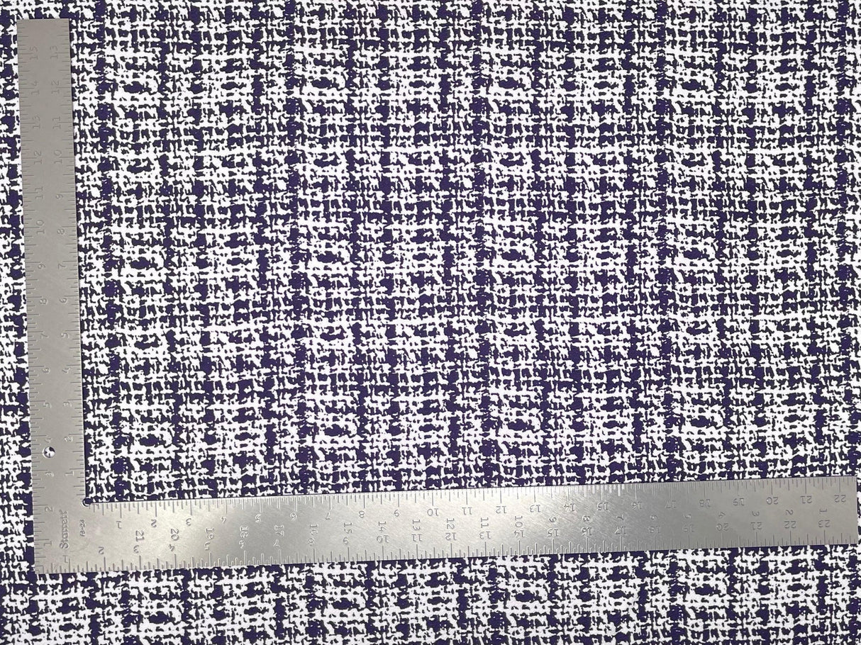 1 yard Liverpool knit geometric print fabric with stretch for tops skirts cardigans dresses 60 inches wide