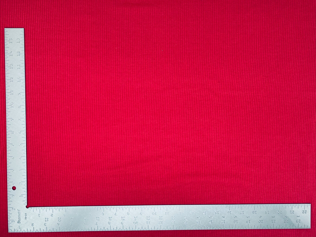 1 Yard 4x2 Rib Knit Solid Fabric Stretchy Durable Soft 60 Inch Width
