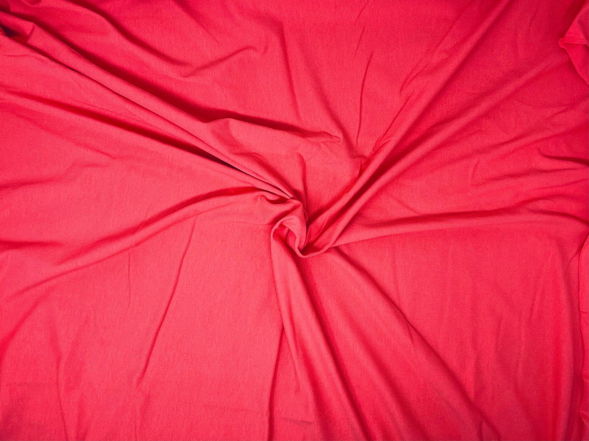 1 Yard Soft Cotton Lycra Knit Fabric for Apparel, Sewing and Activewear Projects 60 Inches Wide