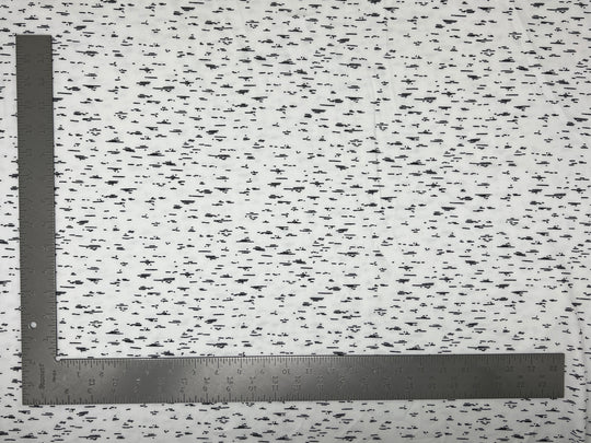 1 Yard Modern Liverpool Geometric Knit Fabric for Apparel and DIY Fashion Projects Stretch 58 inch Width