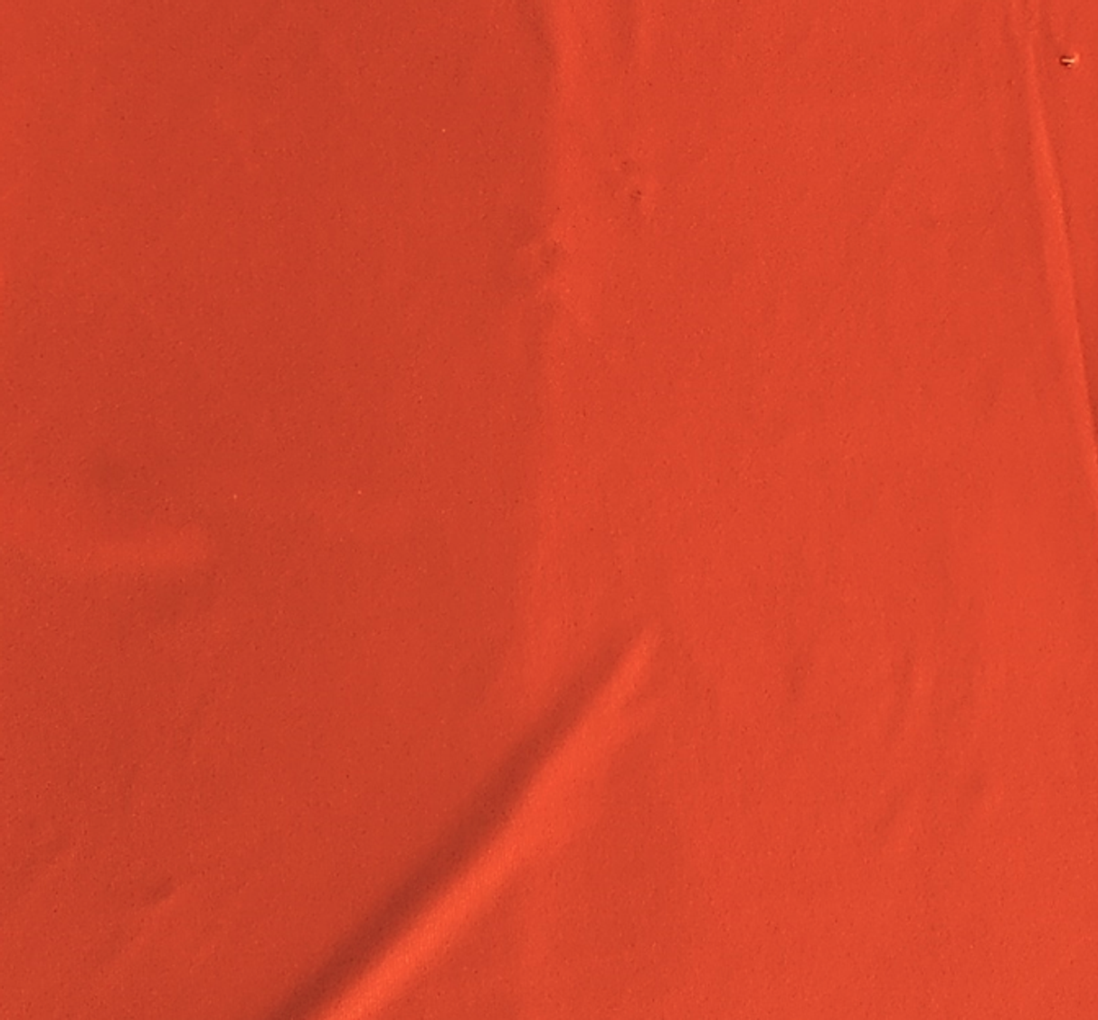 1 Yard Orange ITY Knit Apparel Fabric 58 Inch Width