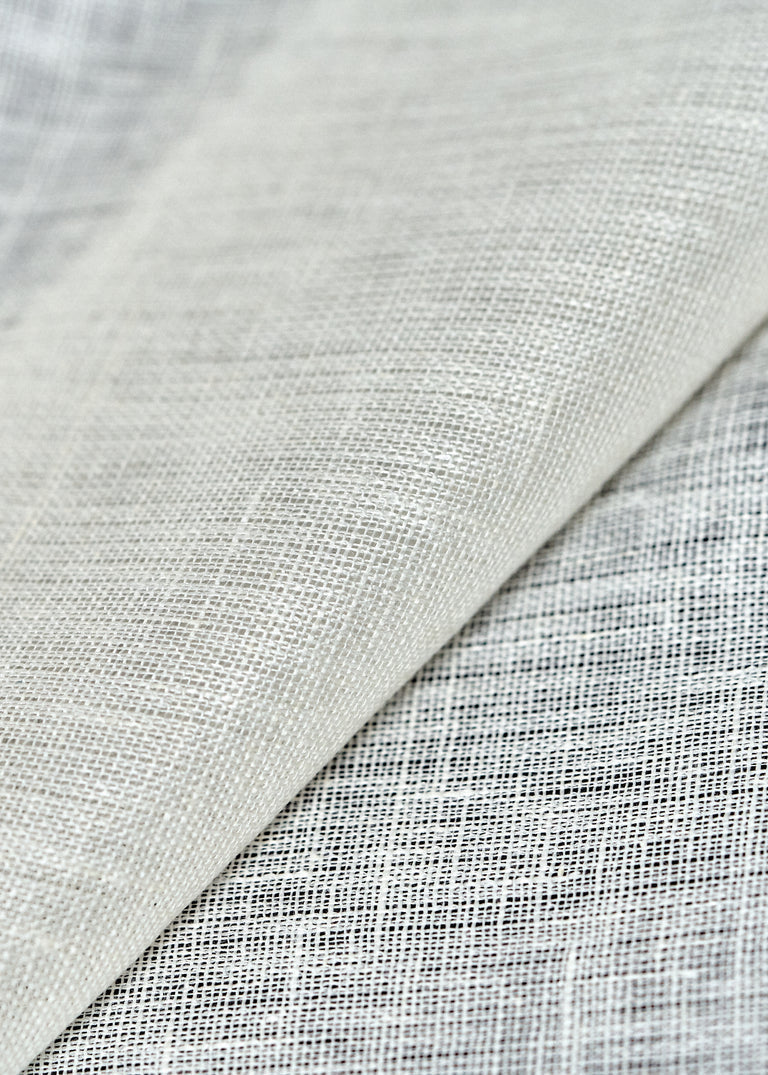 1 Yard Ivory Pure Linen Gauze Fabric Softened Lightweight 56 Inches Wide for Apparel and Draping
