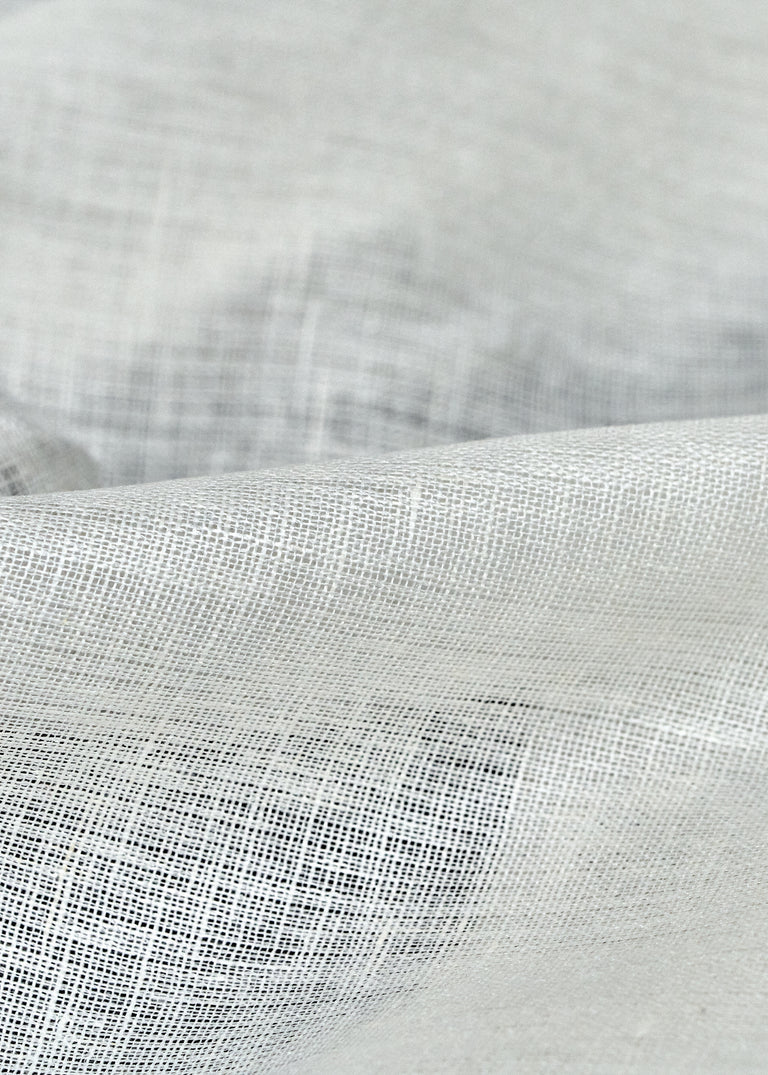 1 Yard Ivory Pure Linen Gauze Fabric Softened Lightweight 56 Inches Wide for Apparel and Draping