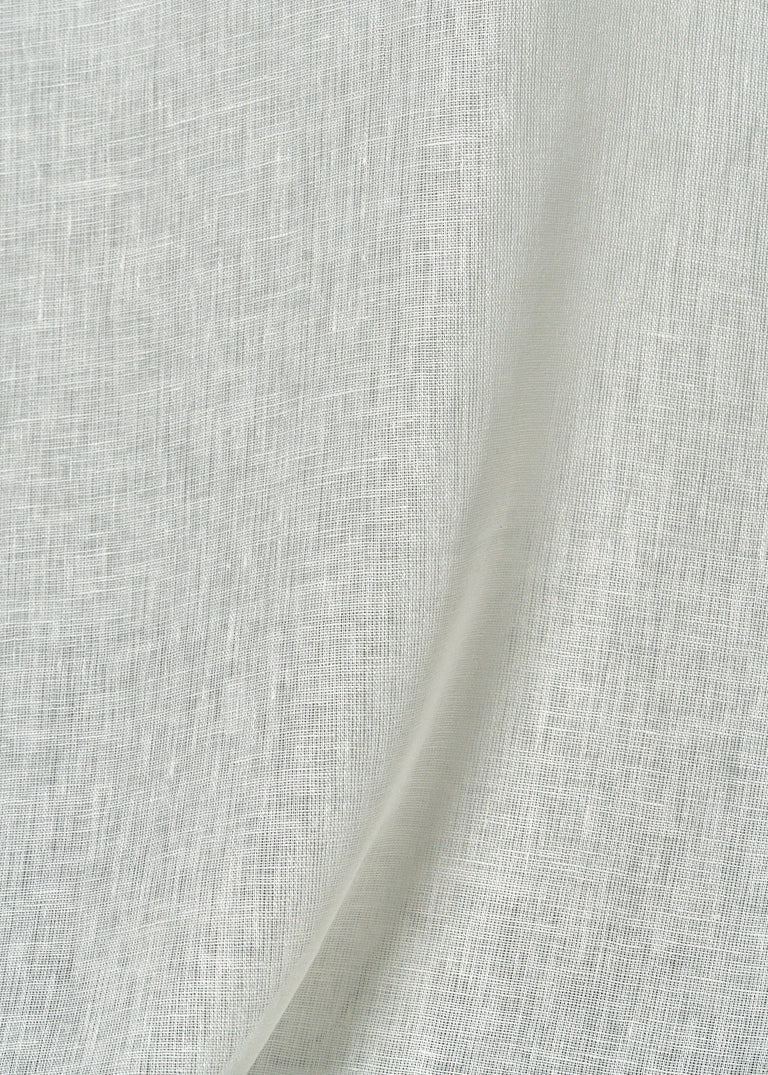 1 Yard Ivory Pure Linen Gauze Fabric Softened Lightweight 56 Inches Wide for Apparel and Draping