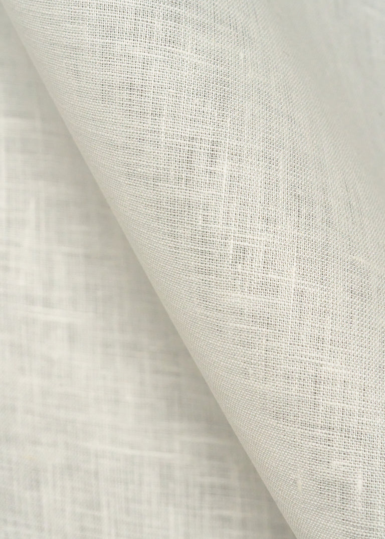 1 Yard Ivory PFD Linen Fabric Lightweight Flat Solid 58 Inches Wide for Dyeing and Sewing
