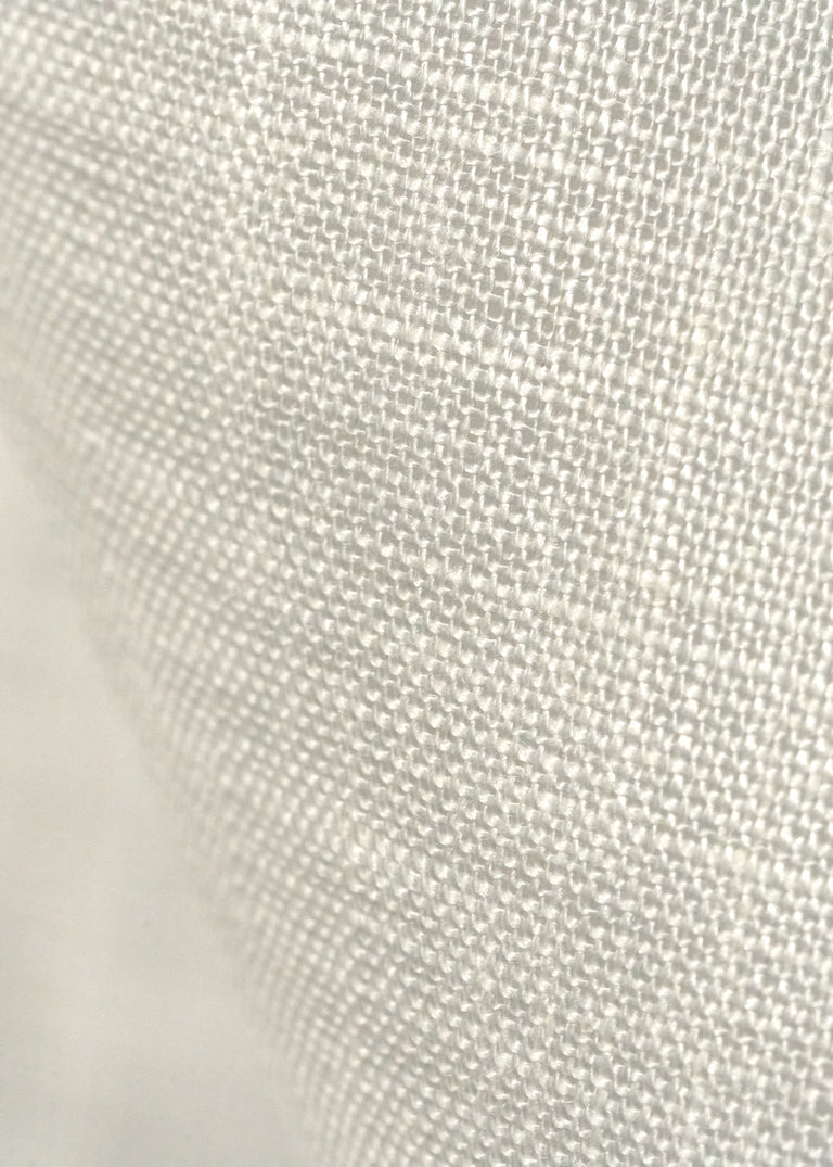 1 Yard Ivory Linen Fabric Lightweight Flat Solid 58 Inches Wide for Dyeing and Sewing