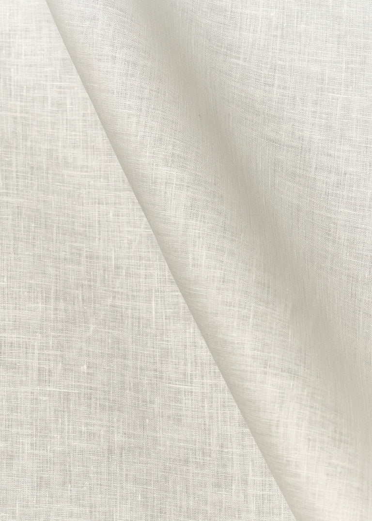 1 Yard Ivory Linen Fabric Lightweight Flat Solid 58 Inches Wide for Dyeing and Sewing