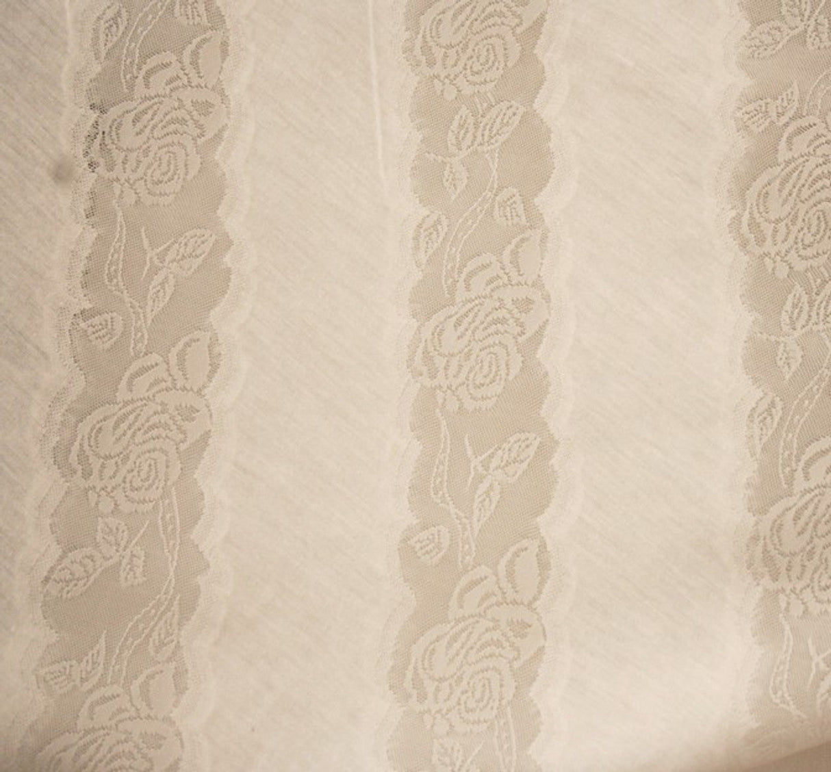 1 Yard Elegant Ivory Chanel Jacquard Knit Apparel Fabric 58 Inch Width