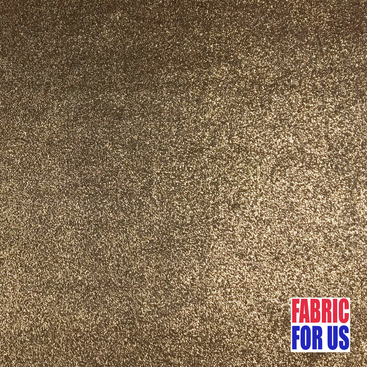 Bronze Foil Allover Poly Slinky Stretch Polyester Spandex Fabric - Bronze/Black Specks Glitter, 58/60" Wide