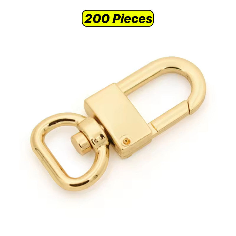 Zinc Alloy Swivel Claw Lobster Hook for Bags & Keys