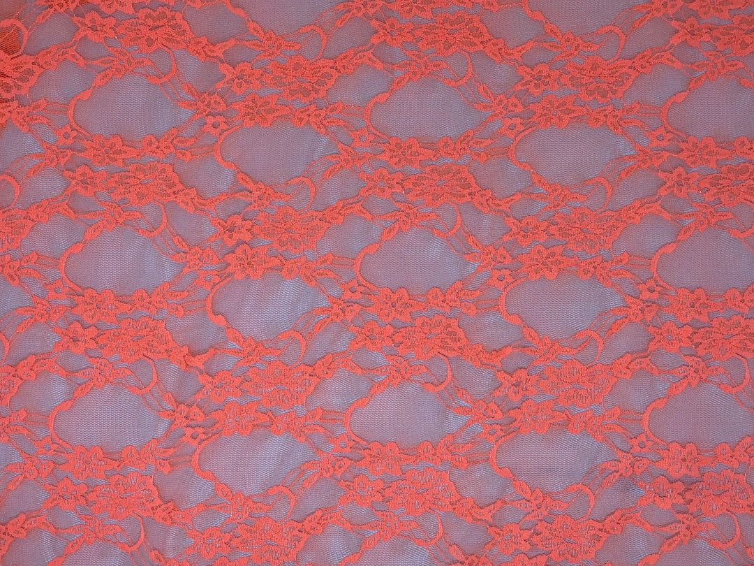 1 Yard Floral Lace Fabric for Dresses, Wedding Apparel, and Decor 60 Inches Wide