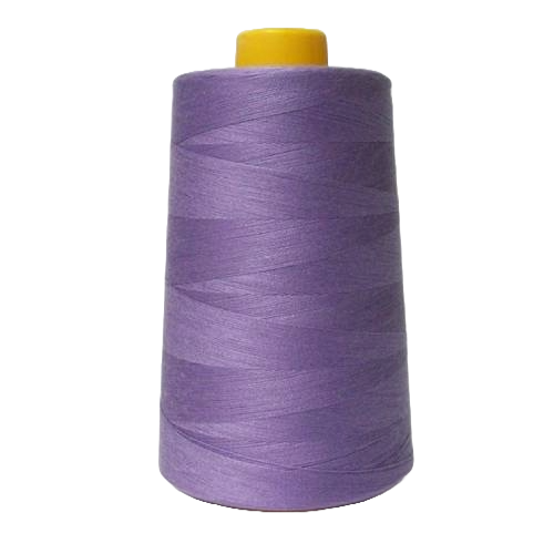 1 Pack of 6000 Yard Lavender Spools Sewing Thread All Purpose 100% Spun Polyester Overlock Cone