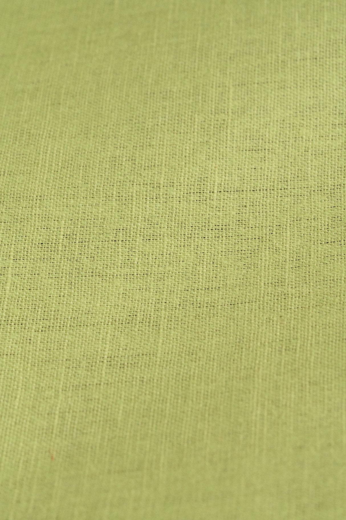 1 Yard Lime Linen Silk Blend Fabric Flat Finish Midweight Woven Fabric 54" Width