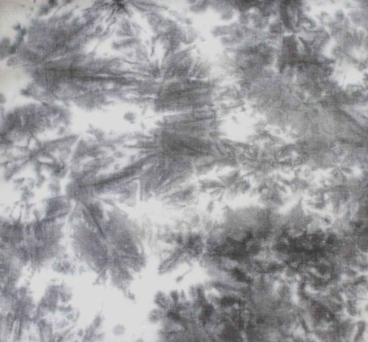 1 Yard 53/54" Width Apparel Linen Rayon Tie Dyed Fabric Grey Color
