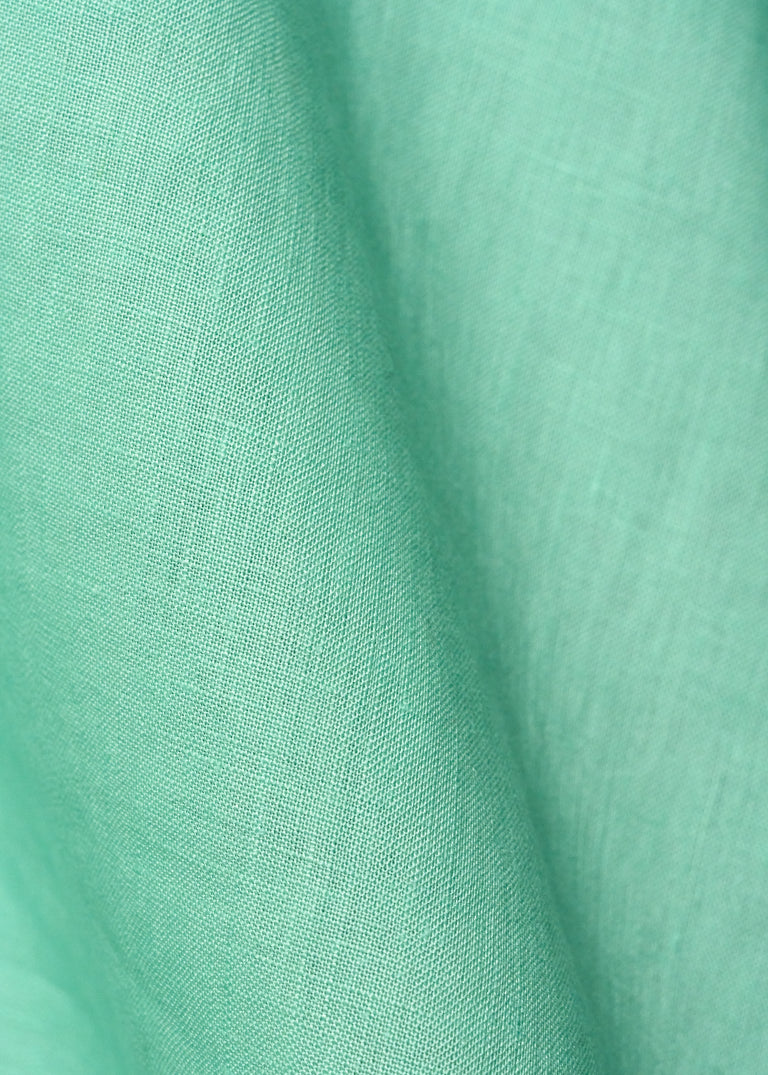 1 Yard Milkglass Pure Linen Fabric, Stone Washed Midweight 5.5 oz 54 Inches Wide