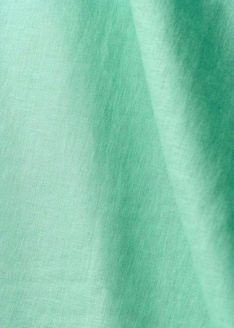 1 Yard Milkglass Pure Linen Fabric, Stone Washed Midweight 5.5 oz 54 Inches Wide