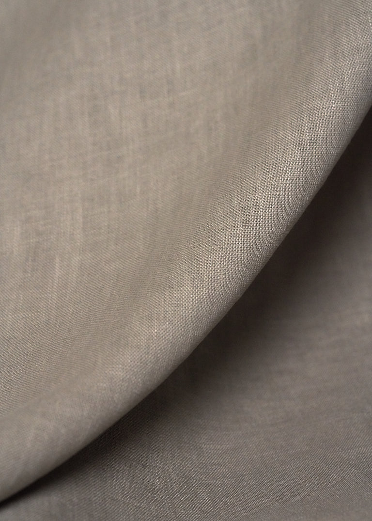1 Yard Stone Washed Misty Pure Linen Fabric Midweight 5.5 oz 54 Inches Wide