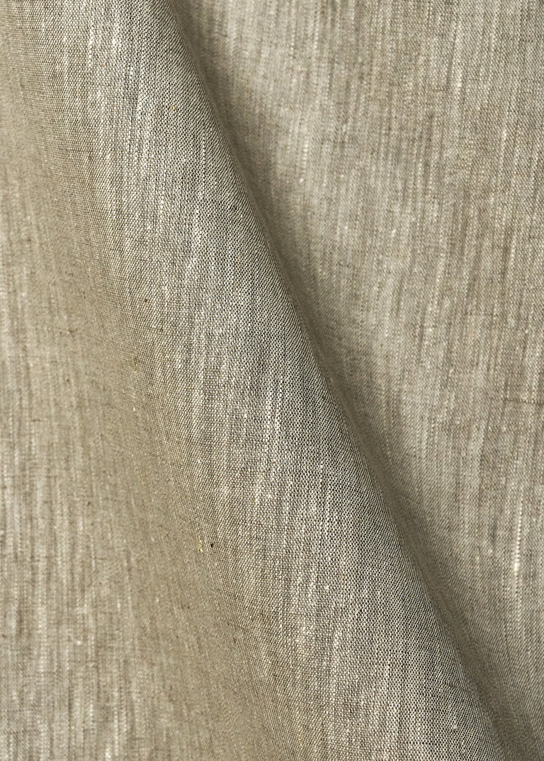 1 Yard Pure Linen Fabric Mixed Natural Midweight Solid 7.5 oz 58 Inches Wide