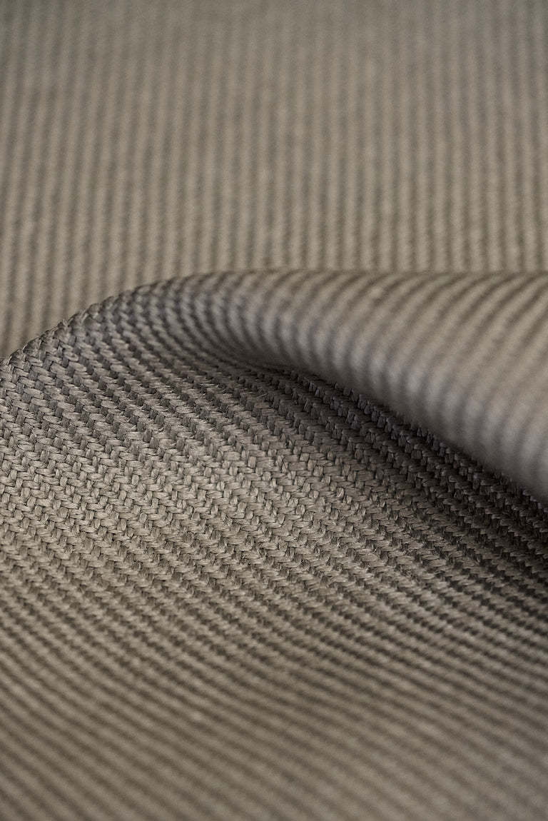 1 Yard Solid Mushroom Pure Irish Linen Twill Fabric 18.5 oz Flat 54 Inches Wide