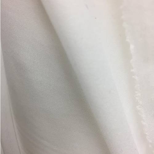 1 Yard White French Woven Tricot Interfacing (White or Black) | Lightweight | Fusible | 100% Polyester | Cut by the Yard