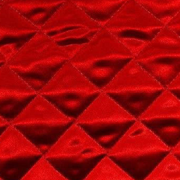 1 Yard Quilted Padded Fabric 60? Wide 100% Polyester with Diamond Pattern for Jackets, Bags & Home Decor
