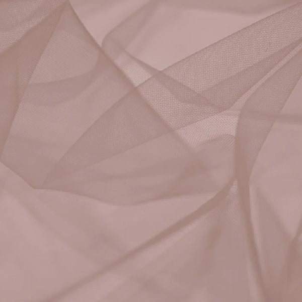 1 Yard Micro Stretch Mesh Nude Fabric, 100% Polyester, 60" Wide x 36"