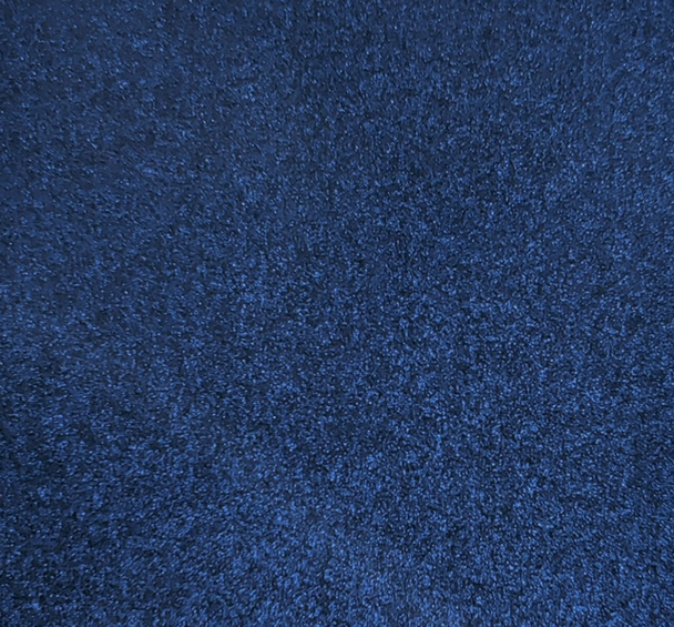 1 yard Nylon Lurex Black & Royal Blue Fabric 58/60" Wide Stretch Apparel Material with Spandex